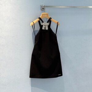 Miu Miu backless little black dress